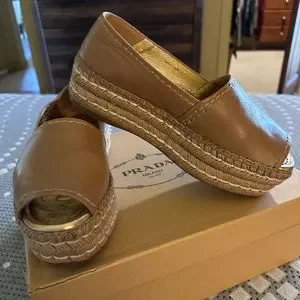 靴・ブーツ・サンダルその他 PRADA Logo tringolo espadrilles s-l1200.jpg